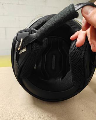 casco jet marca dieffe giallo e nero M 57