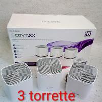WiFi potente in tutta la casa, Kit Mesh 3 torrette