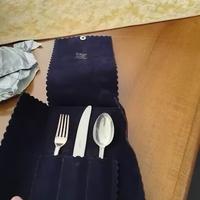 Tris posate baby in argento