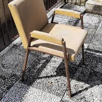 Sedia vintage in metallo anni 50/60