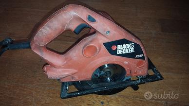 sega circolare elettrica -black&decker - TRATTABIL