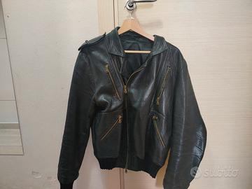 giacca di pelle vera pelle daniele alessandrini 