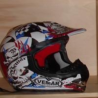 Casco motocross vemar enduro VRX5 TG XL fibra