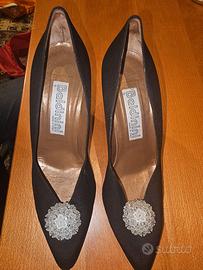 Scarpe Baldinini Décolleté Nere Cerimonia/Gioiello