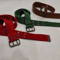 cinture rossa verde marrone nuove marca inside