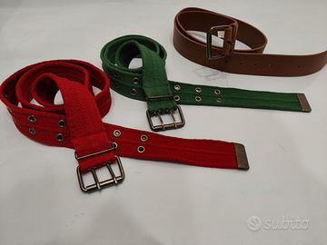 cinture rossa verde marrone nuove marca inside