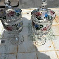 Porta bon bon in vetro