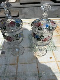 Porta bon bon in vetro