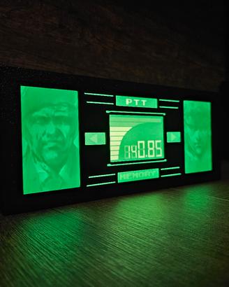 Insegna Metal Gear Solid - Codec - Playstation