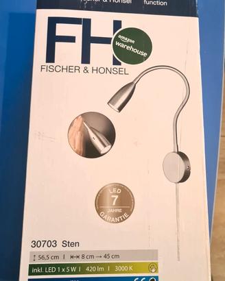 Lampada led Fischer & Honsel Sten 30703 – Nichel