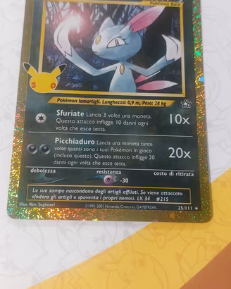 carta Pokemon 30° (5/111)