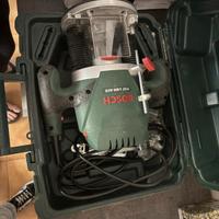 fresatrice verticale bosch e set di frese