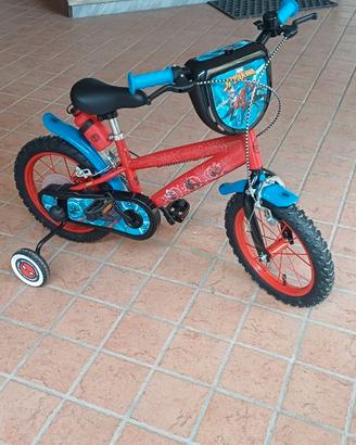 Bicicletta Raggio 14 Spiderman