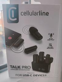 Cellularline Talk Pro Lavalier Microphone