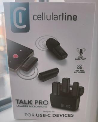 Cellularline Talk Pro Lavalier Microphone