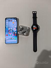 Nothing Phone 3 +  buds  3 + nothing watch 3 pro