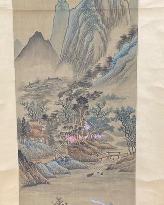 Dipinto cinese a scorrimento -Shan Shui