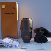 Nikon AF-S 70-300mm f/4.5-5.6 G ED VR con filtro