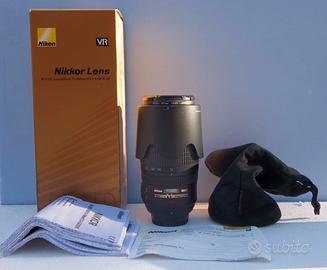 Nikon AF-S 70-300mm f/4.5-5.6 G ED VR con filtro