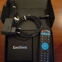 TV Box Leelbox Q4 Max 4K con Kodi e SD 32GB