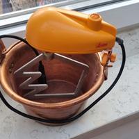 paiolo elettrico in rame