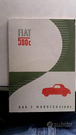 Libretto uso e manutenzione fiat 500