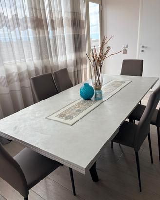 tavolo allungabile sedit wave