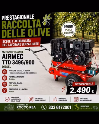 PRESTAGIONALE RACCOLTA OLIVE
