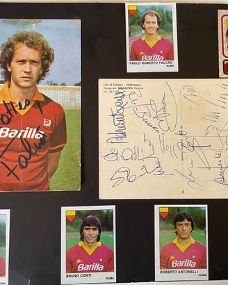 Lotto memorabilia AS Roma 1984