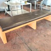 doppia panca con cuscino usata