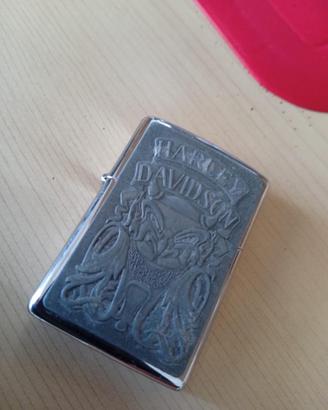 ZIPPO HARLEY DAVIDSON EL DIABLO 1993 VINTAGE RARO