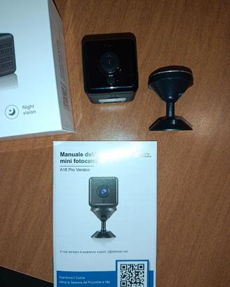 Mini videocamera, fotocamera