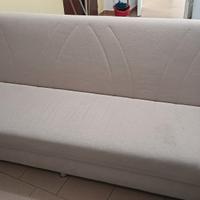 divano reclinabile beige 