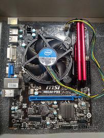 Set scheda+processore+ram