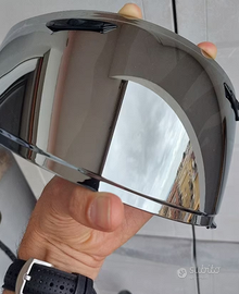 Visiera a specchio nuova per casco arai