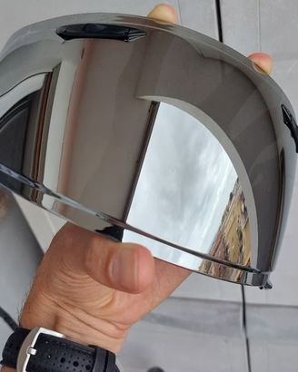 Visiera a specchio nuova per casco arai