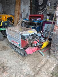 Cariola Honda benzina, ribaltamento idraulico