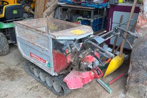 Cariola Honda benzina, ribaltamento idraulico