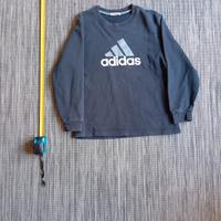 felpa Adidas blu marino taglia 11 anni originale 