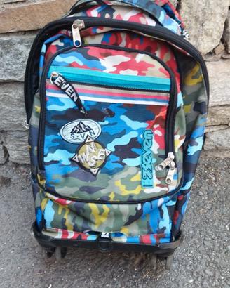 Zaino scuola Seven Trolley+zaino