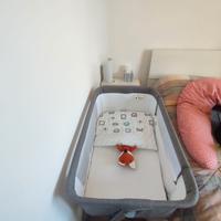 Culla co-sleeping Wonderlife Nala Grigia