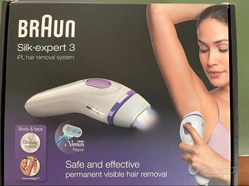 Depilatore luce pulsata Braun skill Expert 3