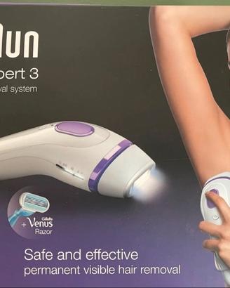 Depilatore luce pulsata Braun skill Expert 3