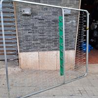 Rete metallica letto matrimoniale con piedi