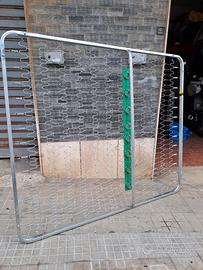 Rete metallica letto matrimoniale con piedi