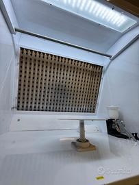 cabina per verniciatura a spruzzo - resinatura