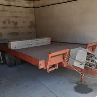 Rimorchio porta cingoli Francini C60