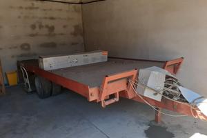 Rimorchio porta cingoli Francini C60