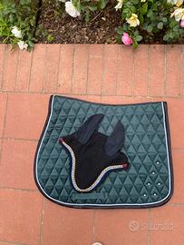 Sottosella e cuffietta equitazione