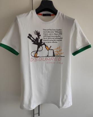DSQUARED2 T-SHIRT AUTENTICA ed ORIGINALE Rock